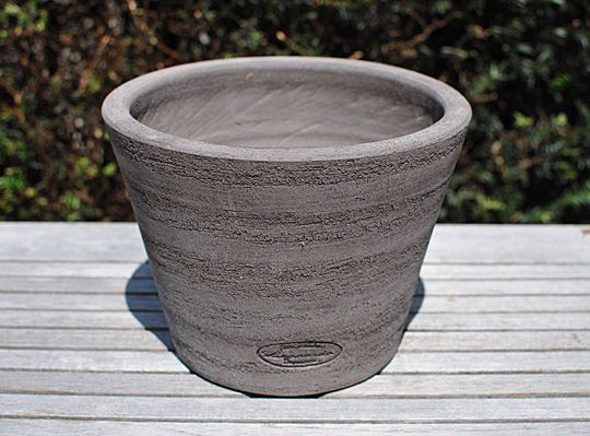 Colorato terracotta pot vaso senza bordo radda