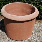 Terracotta pot conca enrico liscia