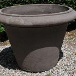Colorato terracotta pot vaso ls liscio