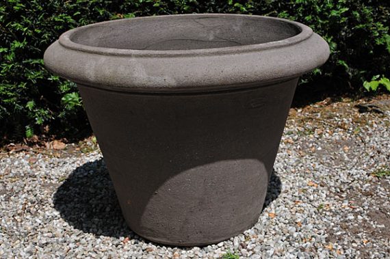 Colorato terracotta pot vaso ls liscio