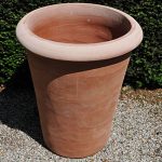 Terracotta pot conca enrico