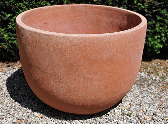 Terracotta pot vaso giulio