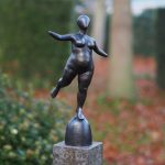 balancerende vrouw
